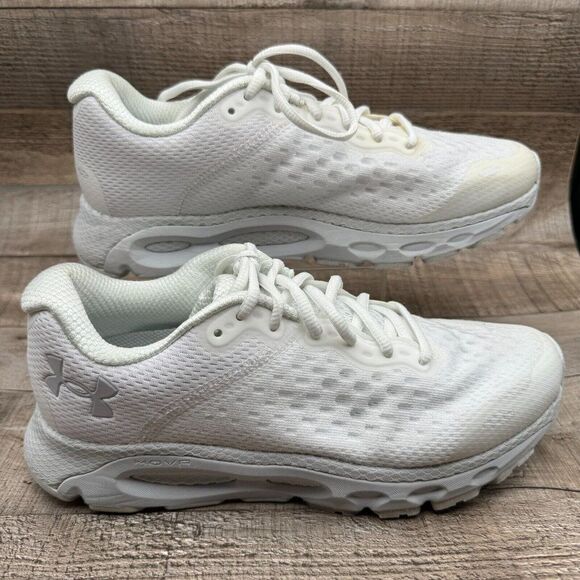 Under Armour Shoes - Under Armour Hovr Infinite 3 Running Shoes Womens Size 8 White Sneakers 3023556